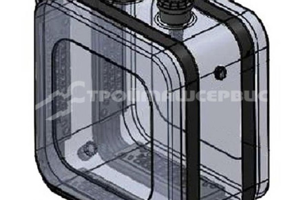 Гидравлический бак 62X67X40 150 L ALUMINUM SASE SIDE OIL TANK (WATERBREAKER - SUCTION) (ОБЪЕМ 150 ЛИТРОВ) 8S2A626704015