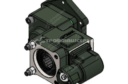 Коробка отбора мощности 20841KOHIL (Hipomak) (PTO MERCEDES 8.14 SINGLE GEAR ISO)