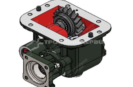 Коробка отбора мощности 21010ROHIR (Hipomak) (PTO SCANIA GR900 PISTON PUMP COUPLED (HOLE))