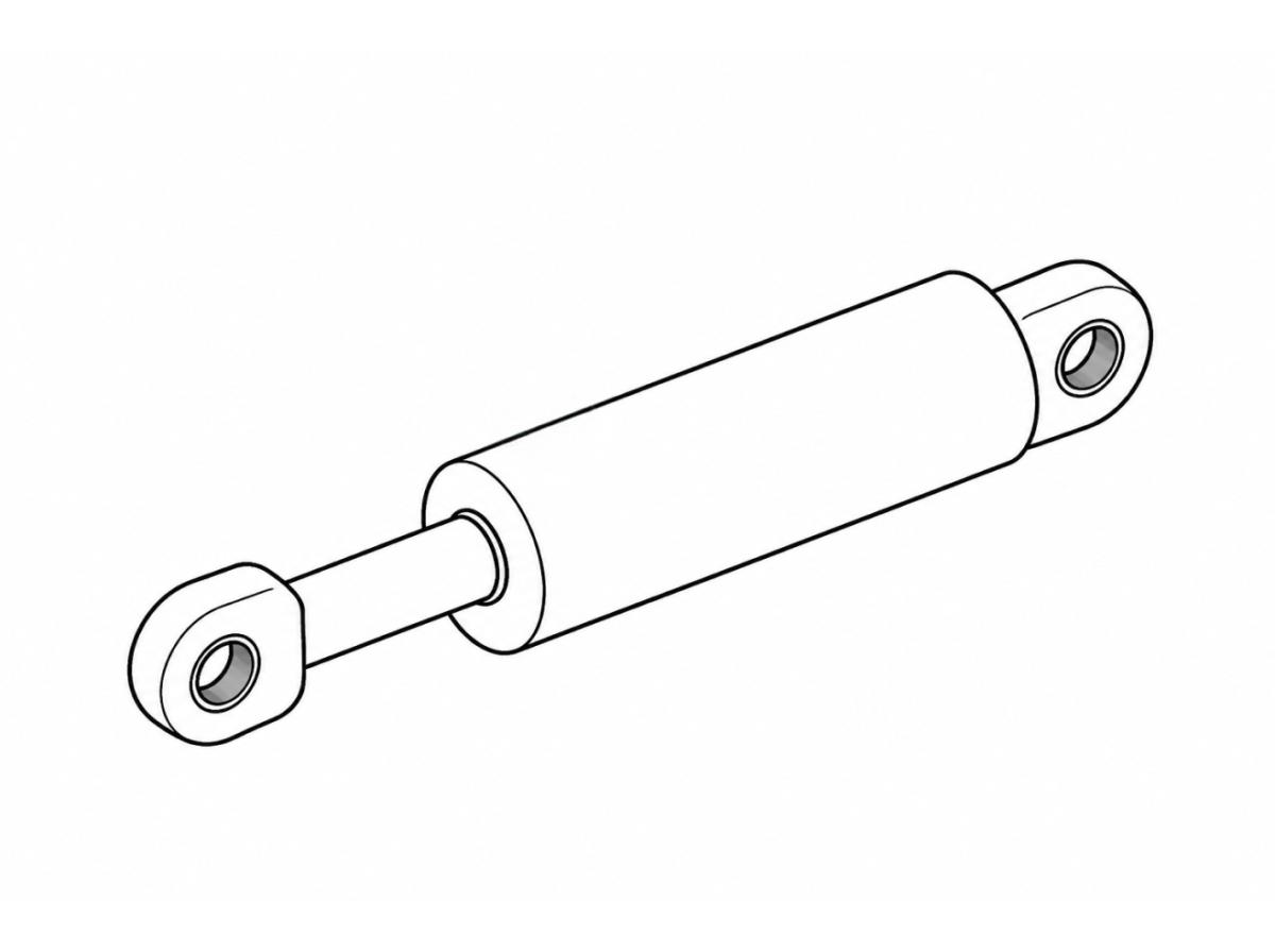 Цилиндр рукояти 14501281 без трубок EC360B