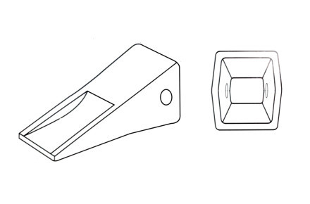 Бокорез левый 1171-01170