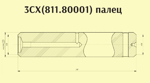 Пальцы JCB 3CX